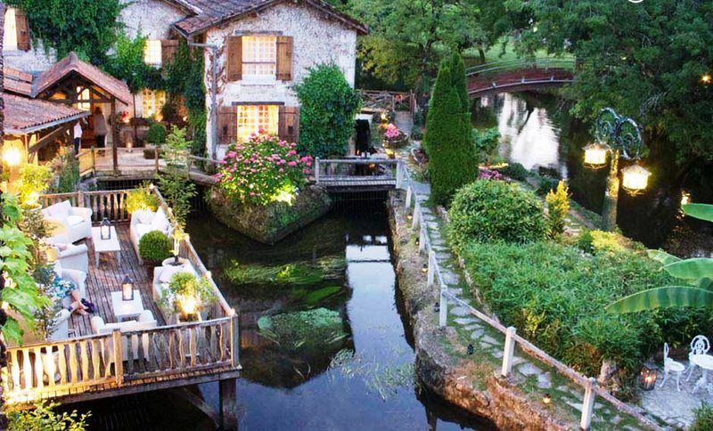 Le Moulin Du Roc Hotel Brantôme Buitenkant foto